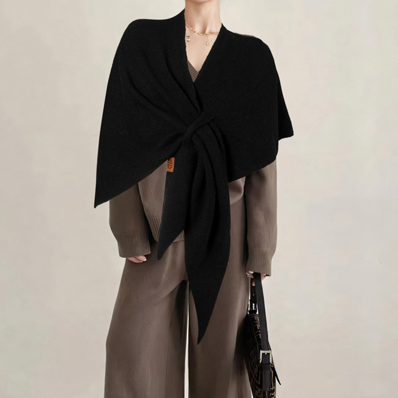 🍂Women's Solid-Color Cashmere Scarf🍁 Casual Soft Comfortable Shawl for Daily Wear