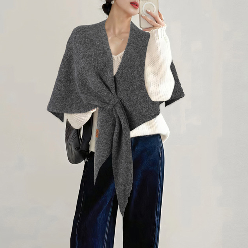 🍂Women's Solid-Color Cashmere Scarf🍁 Casual Soft Comfortable Shawl for Daily Wear