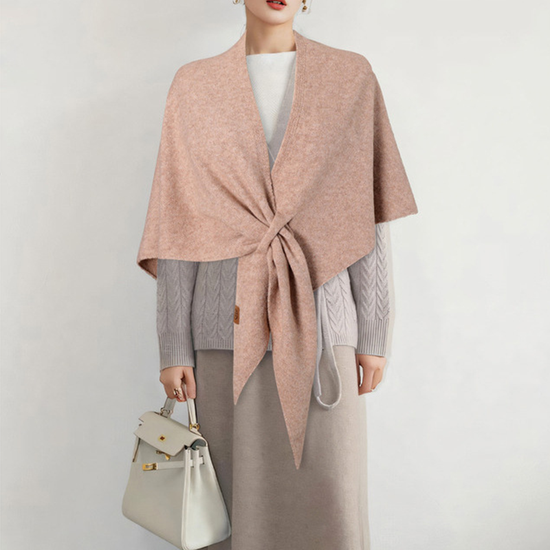 🍂Women's Solid-Color Cashmere Scarf🍁 Casual Soft Comfortable Shawl for Daily Wear